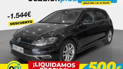Usado VW Golf VII Advance 131 CV (96 kW) 2019 Negro Utilitario