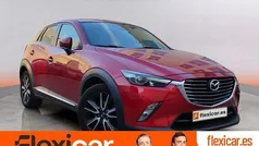 Rojo Usado 2017 Mazda CX-3 Luxury SUV | 16.990 € (Precio justo)