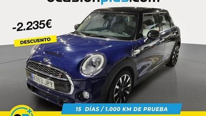 Usado Mini Cooper S 192 HP (141 kW) 2016 Azul Citadino