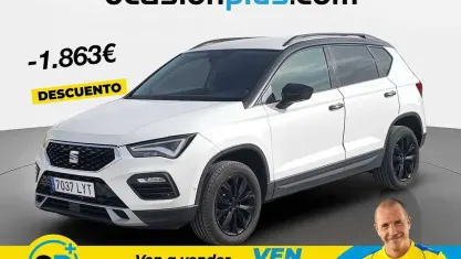 Usado Seat Ateca Style 150 CV (110 kW) 2022 Blanco SUV