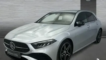 Usado Mercedes A200 AMG line 150 CV (110 kW) 2025 Gris / plateado Berlina