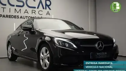 Usado Mercedes C250 204 CV (150 kW) 2018 Negro Coupe