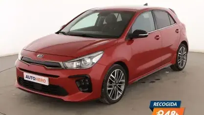 Usado Kia Rio GT-Line 85 CV (62 kW) 2019 Rojo Berlina
