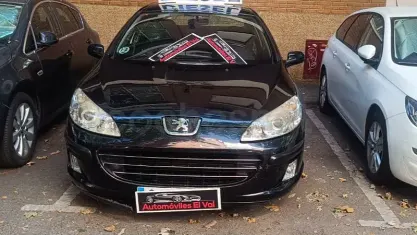 Usado Peugeot 407 Sport 110 CV (80 kW) 2007 Negro Berlina