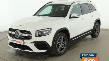 Usado Mercedes GLB200 AMG line 150 CV (110 kW) 2021 Blanco SUV