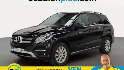 Usado Mercedes GLE250 204 CV (150 kW) 2016 Negro SUV