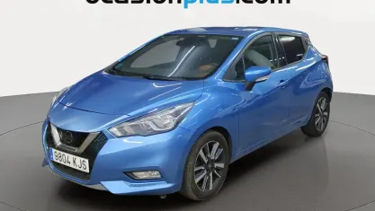 Usado Nissan Micra Acenta 71 CV (52 kW) 2018 Azul Utilitario