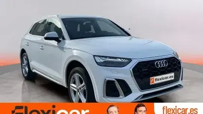 Usado Audi Q5 204 CV (150 kW) 2021 Blanco SUV