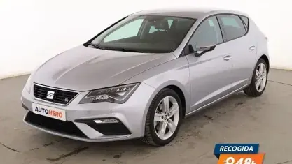 Usado Seat Leon FR 125 CV (91 kW) 2018 Gris Berlina