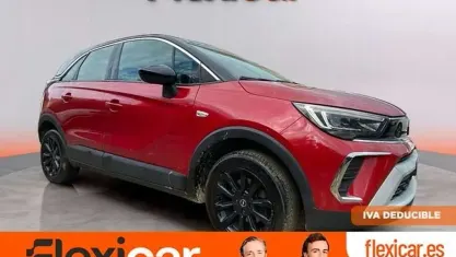 Usado Opel Crossland GS Line 110 CV (80 kW) 2021 Rojo SUV