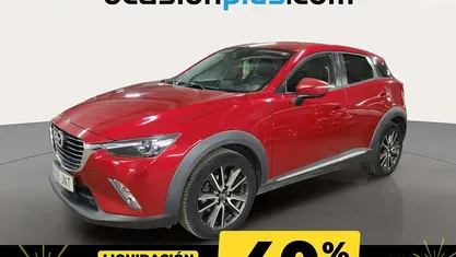 Rojo Usado 2016 Mazda CX-3 Luxury SUV | 13.241 € (Buen precio)