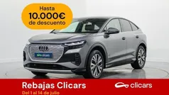 Gris Usado 2022 Audi Q4 Sportback e-tron Advanced SUV | 41.490 € (Precio justo)