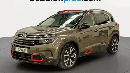 Usado Citroën C5 Aircross Shine 177 CV (130 kW) 2019 Gris SUV