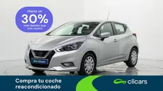 Gris Usado 2022 Nissan Micra Acenta Utilitario | 13.990 € (Precio justo)