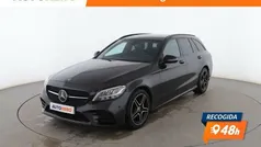 Usado 2021 Mercedes C220 AMG line Familiar | 32.599 € (Buen precio)