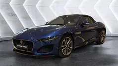 Azul Usado 2021 Jaguar F-Type Descapotable | 51.900 € (Buen precio)
