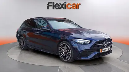 Usado Mercedes C220 200 CV (147 kW) 2022 Azul Familiar