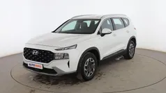 Blanco Usado 2021 Hyundai Santa Fe SUV | 30.499 € (Precio justo)