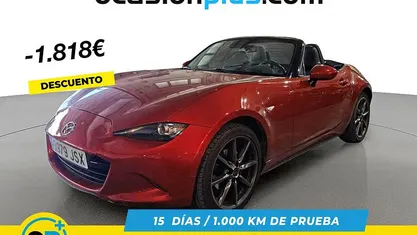 Rojo Usado 2016 Mazda MX5 Style+ Descapotable | 18.982 € (Precio justo)