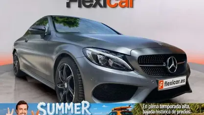 Usado Mercedes C220 170 CV (125 kW) 2018 Gris Coupe