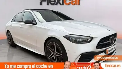 Usado Mercedes C220 200 CV (147 kW) 2022 Blanco Berlina