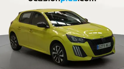 Usado Peugeot 208 Style 110 CV (80 kW) 2025 Amarillo Utilitario