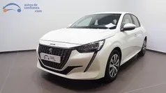 Blanco Usado 2021 Peugeot 208 Active Utilitario | 10.490 € (Buen precio)