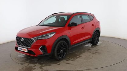Brugt Hyundai Tucson N Line 136 HK (100 kW) 2019 Rød SUV