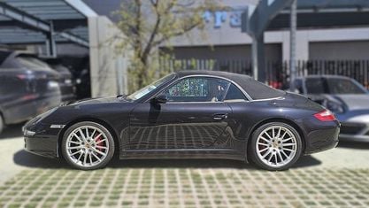 Usado Porsche 911 Carrera 4 345 CV (253 kW) 2008 Negro metalizado Descapotable