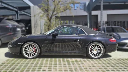 Usado Porsche 911 Carrera 4 345 CV (253 kW) 2008 Negro metalizado Descapotable