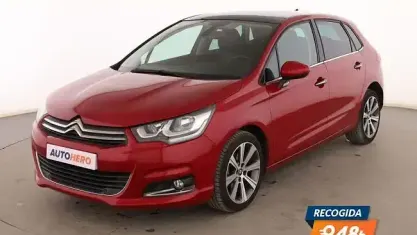 Usado Citroën C4 Feel 130 CV (95 kW) 2017 Rojo Berlina