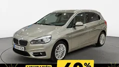 Gris plata Usado 2017 BMW 218 Active Tourer Monovolumen | 19.200 € (Precio justo)