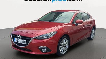 Brugt Mazda 3 Luxury 150 HK (110 kW) 2016 Rød Hatchback