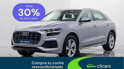Usado Audi Q8 381 CV (280 kW) 2021 Gris SUV