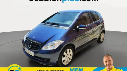 Usado Mercedes A160 95 CV (69 kW) 2010 Azul Utilitario