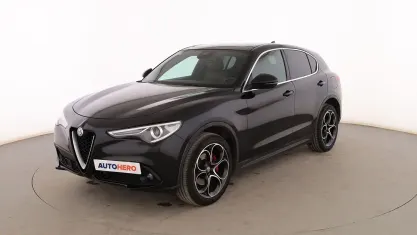 Usado Alfa Romeo Stelvio Executive 210 CV (154 kW) 2019 Negro SUV