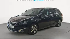Negro Usado 2015 Peugeot 308 Allure Familiar | 9900 € (Precio justo)