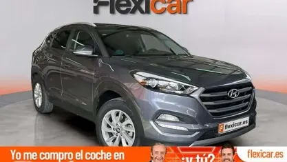 Usado Hyundai Tucson 132 CV (97 kW) 2018 Gris SUV