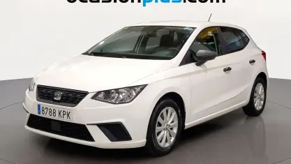 Usado Seat Ibiza Reference 95 CV (69 kW) 2018 Blanco Utilitario