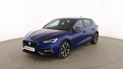 Usado Seat Leon FR 150 CV (110 kW) 2020 Azul Berlina