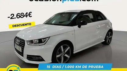 Usado Audi A1 S-Line 125 CV (91 kW) 2017 Blanco Utilitario