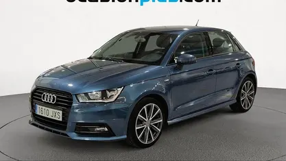 Usado Audi A1 Sportback S-Line 95 CV (69 kW) 2017 Azul Utilitario