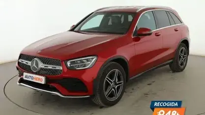 Occasion Mercedes GLC220 AMG line 194 PK (142 kW) 2020 Rood SUV