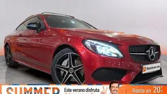 Rojo Usado 2017 Mercedes C300 Descapotable | 31.990 € (Precio justo)
