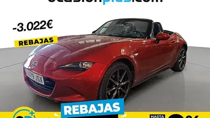 Rojo Usado 2016 Mazda MX5 Style+ Descapotable | 17.399 € (Buen precio)