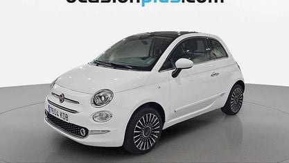 Używany Fiat 500 Lounge 69 KM (50 kW) 2017 Biały Hatchback