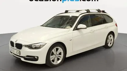 Usado BMW 318 143 CV (105 kW) 2015 Blanco Familiar