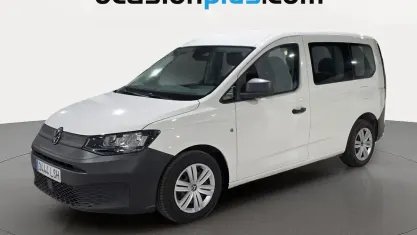 Usado VW Caddy 102 CV (75 kW) 2021 Blanco Monovolumen