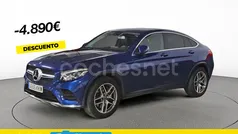 Azul Usado 2018 Mercedes GLC250 Coupe | 37.400 € (Precio justo)