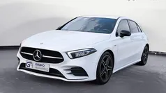 Blanco Usado 2021 Mercedes A200 AMG line Plus Berlina | 29.990 € (Precio justo)